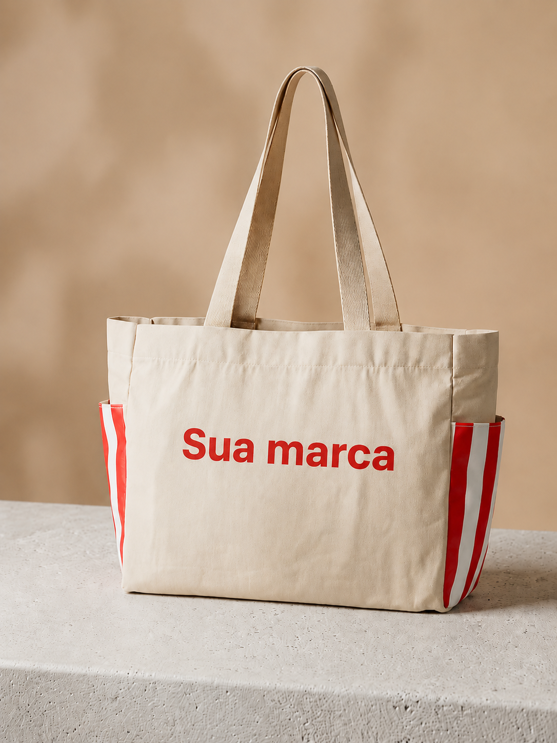 Bolsa de Lona Crua Personalizada