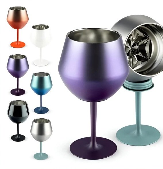 Taça de Gin Térmica Degradê 2x1 Personalizada