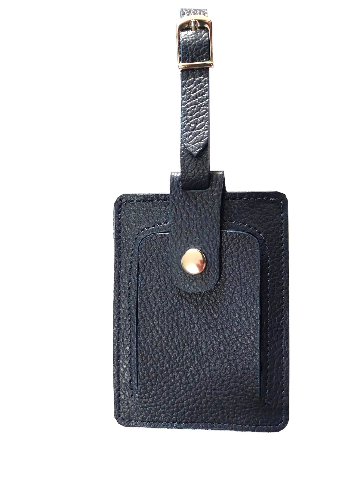 Porta-Tag de Mala com Botão Personalizado