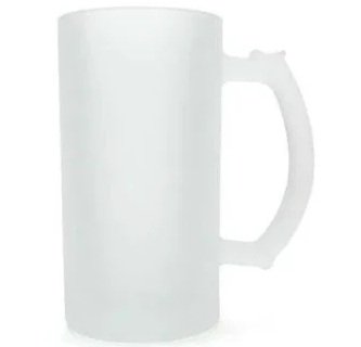 Caneca de Chopp de Vidro 475ml Fosca Personalizada